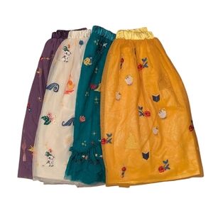 Hannah Anderson Girls Medium Disney Themed Skirts - Set of 4, Like New